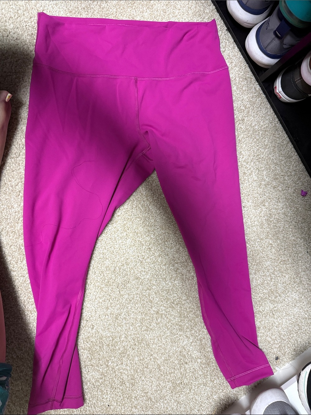 lululemon athletica Bright Magenta High-Rise Leggings